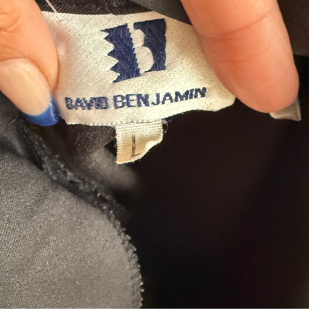 David Benjamin Crop Blazer Size L - Picture 5 of 6